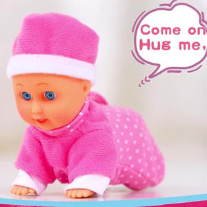 Jouet électrique pour bébé, poupée qui marche avec musique, chenilles, 7 pouces - Product Image 5