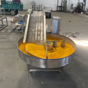 Macchina Rotante per la Rivestitura in Polvere con Spessore Regolabile per Operazioni di <span class=keywords><strong>Produzione</strong></span> e Lavorazione Alimentare su Larga Scala - Product Image 2