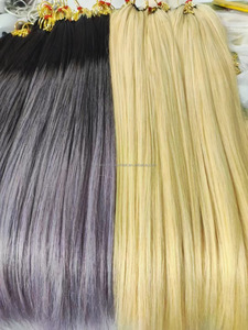 Usine en gros pas cher 6D premier deuxième <span class=keywords><strong>troisième</strong></span> <span class=keywords><strong>troisième</strong></span> 100% Extension de plumes de cheveux humains pour les femmes noires Extension de plumes - Product Image 2