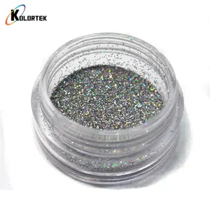 Resistentes a solventes granel cosmético espumante glitter holográfico glitter pó para nail art resina artesanato decoração de natal