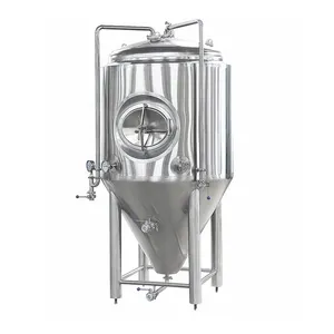 Réservoir de refroidissement conique, agitateur de bière, 500L, 600L, 800L, SS304