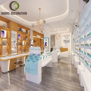 ตู้โชว์ร้านค้าสมัยใหม่สำหรับร้านแว่นตา ชั้นวางโชว์แว่นตา ดีไซน์ร้านค้า เฟอร์นิเจอร์ตู้โชว์ร้านแว่นตา - Product Image 2