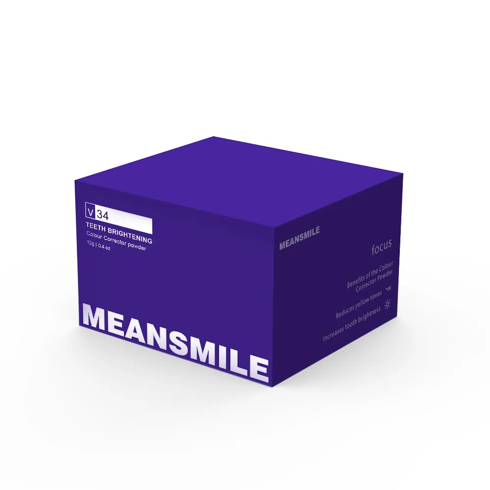 2024 MeanSmile Fast Teeth Whitener Restores Your Gleaming White Smile V34 Teeth Whitening Powder 10 Min Non-Sensitive