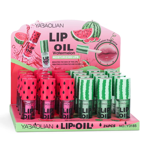 Huile à lèvres liquide MLM Watermelon à changement de température, végane, longue tenue, format échantillon, enrichie en Vitamine E, pour des lèvres plus pulpeuses et soin des lèvres - Product Image 3