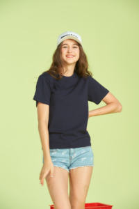 T-shirt à manches courtes unisexe 100% coton, de haute qualité, grande taille, athlétique, à séchage rapide, uni - Product Image 3