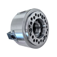Mandrin hydraulique à trois griffes pneumatique standard ODM/OEM, modèle de serrage sans bride pour machine à tourner SB-208, 5-15 pouces, toutes tailles