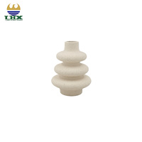 Vase en céramique minimaliste nordique, finition mate et émaillée, empilable, pour décoration de table de salon – Nouveauté du fabricant