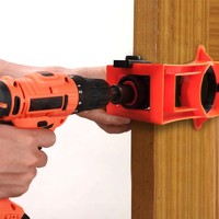 Kit de gabarits de perçage pour installation de serrures de porte, ensemble de scies cloches pour perçage de portes en bois