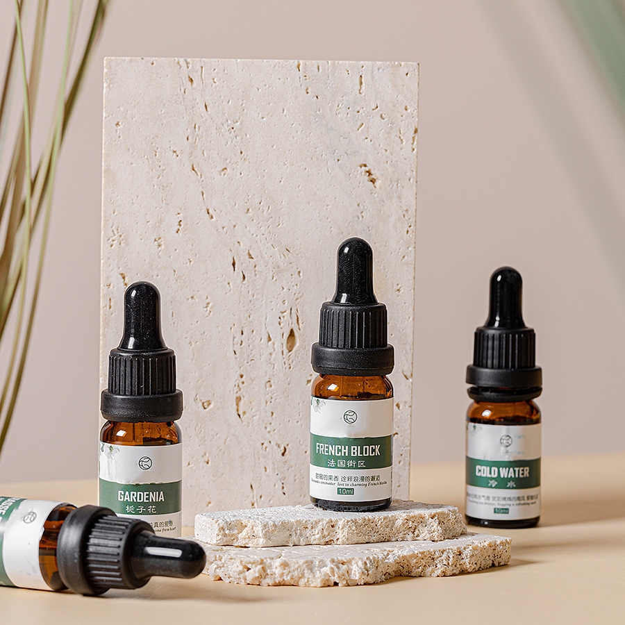 Minyak Esensial Peppermint Rosemary Rose Musk Organik Murni 10ml Untuk Reed Diffuser 7