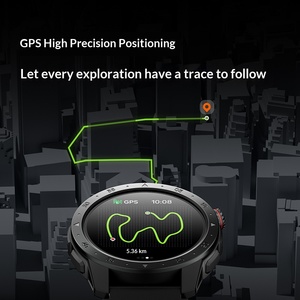 GTX2 กีฬากลางแจ้งสมาร์ทวอทช์นาฬิกาอัจฉริยะ GPS ความแม่นยำสูงตำแหน่งกันน้ำเครื่องวัดอัตราการเต้นของหัวใจสร้อยข้อมือฟิตเนสกีฬา - Product Image 3