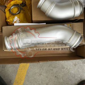 Caterpillar tekerlekli traktör 637E 631E için 121-5455 1215455 egzoz borusu - Product Image 1
