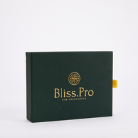 Boîtes cadeaux rigides en carton avec logo personnalisé, de taille sur mesure, avec tiroir coulissant, pour bijoux et parfums, avec insert en EVA