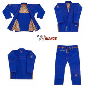 ชุดคอตตอนศิลปะการต่อสู้สำหรับคาราเต้และศิลปะการต่อสู้ชุดกิโมโน BJJ GI ทองลายสานมุกแบบกำหนดเองสำหรับทั้งชายและหญิง - Product Image 1