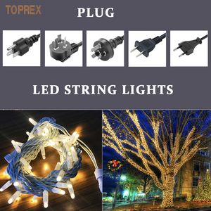 2m x 2m Festival de Noël Fée fil de caoutchouc guirlande <span class=keywords><strong>lumineuse</strong></span> extérieur étanche maison led rideau Pour mariage nouvel an Décoration - Product Image 6