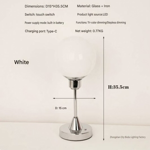 <span class=keywords><strong>Lampe</strong></span> <span class=keywords><strong>de</strong></span> bureau en forme <span class=keywords><strong>de</strong></span> bâton <span class=keywords><strong>de</strong></span> bonbon rechargeable <span class=keywords><strong>pour</strong></span> chambre <span class=keywords><strong>de</strong></span> fille, lumière d'ambiance <span class=keywords><strong>pour</strong></span> tête <span class=keywords><strong>de</strong></span> <span class=keywords><strong>lit</strong></span>, <span class=keywords><strong>lampe</strong></span> <span class=keywords><strong>de</strong></span> table décorative moderne et minimaliste <span class=keywords><strong>pour</strong></span> un intérieur chaleureux - Product Image 3