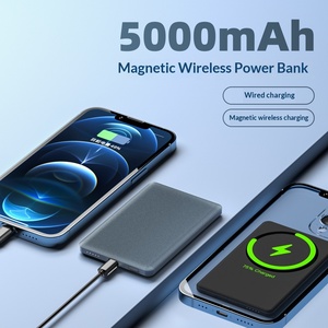 Power Bank Portatile Magnetico Ultra-Sottile da 15W, 5000mA ad Alta Capacità, Uscita 22.5W, Ingresso Type-C - Product Image 3