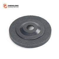 Disque de polissage non tissé en fibre de nylon haute résistance OEM ODM, roue abrasive pour finition métallique