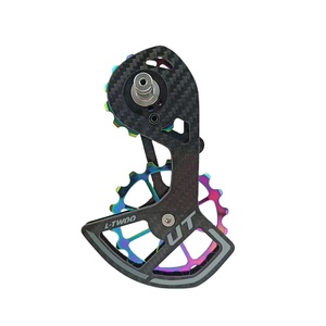 <span class=keywords><strong>Roue</strong></span> de poulie de dérailleur arrière en fibre de carbone avec roulement en céramique LTWOO UT pour vélo, jeu de roues de dérailleur arrière, 11 vitesses, 34T - Product Image 1