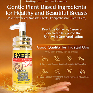 Sérum de massage raffermissant pour la poitrine, soin des seins, crème huile naturelle biologique, marque privée OEM - Product Image 3