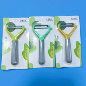 Éplucheur à ventouse 0760, manche en plastique, éplucheur dentelé, éplucheur à fruits, vente en gros. - Product Image 4