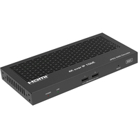 2.0 60Hz Over IP Kodlayıcı Dekoder için 4k, Video Duvar İşleme Özelliği ve 7.1 Kanal Mini Sistem