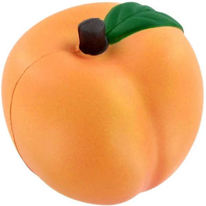 Pelotas Antiestrés de Melocotón con Logotipo Personalizado, Juguete Sensorial de Espuma Suave para Aliviar la Ansiedad, Regalo Promocional, Novedad, Diversión para las Manos - Product Image 1