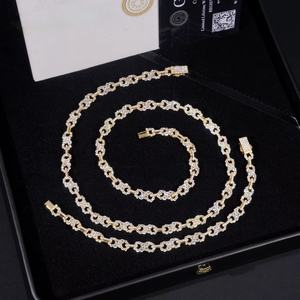 Pulsera de Moissanita Personalizada, Lujosa, con Incrustaciones de Diamantes, Plata de Ley 925, Estilo Hip Hop, Cadena de Diamantes para Hombre y Mujer - Product Image 4