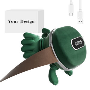 เครื่องนวดเนื้อเยื่อชั้นลึกคุณภาพสูงแบบสั่นสะเทือน พกพาสะดวก นวดคอไฟฟ้า ปรับระดับได้ 3 ระดับ พร้อมหมอนนวด - Product Image 1