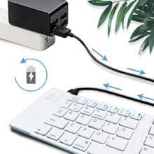 Newly Design Mini Folding Wireless Keyboard Portable bluetooth Pocket Keyboard Teclado Para <b>Tablet</b> En Espaol Keyboard for <b>Tablet</b> - Product Image 3