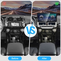 Écran tactile Android NaviHua pour Toyota 4Runner 2009-2022 Lecteur multimédia Stéréo GPS Navigation CarPlay sans fil Autoradio