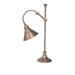 Brass Table <b>Lamp</b> With Antique Brass Finish Home Decor Home Decor Metal Table <b>Lamps</b> Brass Antique - Product Image 1
