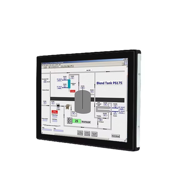 New 10.1" Waterproof IP65 Metal Casing Rugged Open Frame Capacitive Touch Screen Monitor TFT LCD Glass Panel Interactive HMI DC