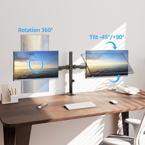 14 ''-32'' đôi màn hình núi xoay xoay kép Màn hình máy tính cánh tay - Product Image 4