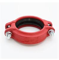 Accouplement rigide et flexible, adaptateur, croix, raccord en T en fonte ductile rainurée 300PSI 500PSI, direct usine OEM, pour système d'incendie
