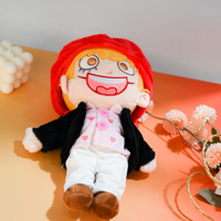 Poupées en peluche super douces nouveau style de haute qualité personnalisées avec grande bouche peluche anime personnalisée