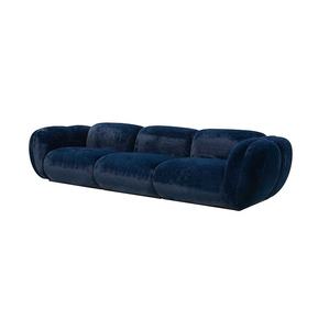 Foshan furnitur Italia kualitas desain <span class=keywords><strong>2</strong></span> tempat duduk <span class=keywords><strong>Sofa</strong></span> set Modern antik 3 tempat duduk <span class=keywords><strong>Sofa</strong></span> beludru mewah - Product Image 2