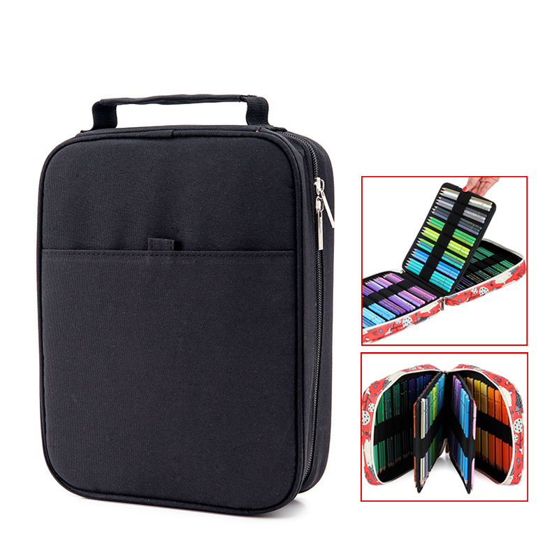 Acquista Astuccio per matite scolastiche in pelle PU da 124 astucci Astuccio per matite di grande capacità per matite colorate in Italia a partire da 19