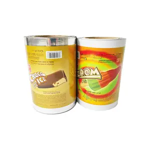 Food-Grade Plastic VMPET/PE/BOPP/CPP Laminate Roll Film for Snacks Ice Cream Candy Noodles Milk Packaging for Industrial Use