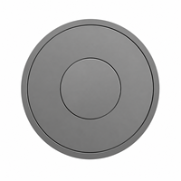 Sous-plat rond en silicone compact de 16 cm, résistant à la chaleur, antidérapant, lavable, pour protéger la table de cuisine