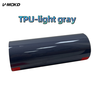 Película Protectora para Faros Delanteros de TPU Covestro de 7.5mil, Color Gris Claro, Tinte para Luces de Coche, Auto-Reparable, Protección para Luces Traseras de Automóviles - Product Image 3