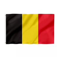 Drapeau national colombien en polyester 3x5 pieds, couleurs vives, design personnalisé, avec œillets en laiton, jaune, bleu, rouge, pour l'extérieur