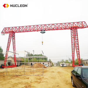 Precio DE FÁBRICA DE China MH Truss Type Rail Mounted Traveling 5Ton 10Ton 15Ton 16Ton 20Ton 25Ton Single Beam Grúas de pórtico Precio - Product Image 6