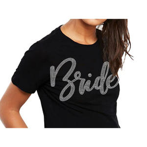 Fashion Bling <strong>TShirt</strong> Sparkly Personalized Rhinestone Graphic Tee Custom Glam Rhinestone <strong>Tshirt</strong> Cowgirls Rhinestone Tee - Product Image 4