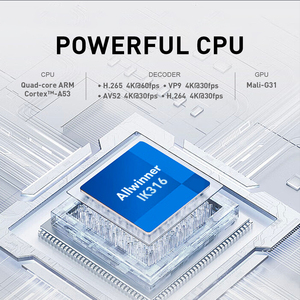 Android 10 4K HDR สมาร์ททีวีกล่อง Quad Core Dual Band สนับสนุนเครือข่าย <span class=keywords><strong>IP</strong></span> TV Media Player สำหรับโฮมเธียเตอร์12เดือนรับประกัน - Product Image 3