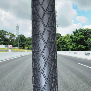 Offre Spéciale meilleure qualité 22 pouces pneu de vélo 22x1 3/8 pneu de roue plus épais Durable pour accessoires de vélo fauteuil roulant - Product Image 5