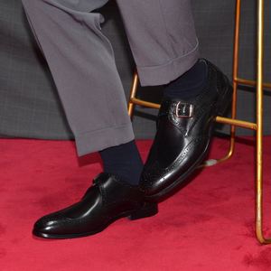 Zapatos de Cuero para Hombre, Nueva Colección 2025, Superventas, Parte Superior de Piel de Vacuno, Disponibles en Stock - Product Image 2