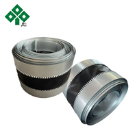 Connecteur de conduit flexible anti-vibration en toile résistante aux hautes températures pour systèmes de ventilation