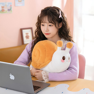 Peluche a forma di lumaca morbida e simpatica, all'ingrosso, regalo per bambini, decorazione per la casa, <span class=keywords><strong>cuscino</strong></span> a forma di animale dei cartoni animati per bambini e adulti - Product Image 5