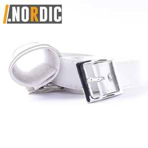 Épée de samouraï <span class=keywords><strong>Katana</strong></span> épée médiévale deux boucles en cuir grenouille étui support ceinture Cosplay accessoires gaine en cuir réglable être - Product Image 5