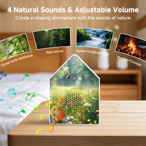 Venta al por mayor Birdhouses Caja de sonido Caja de música Multi-Birds Chirrido para relajación Baño Sala de estar Imitar Birdsong - Product Image 4